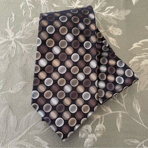 Alfani Tie - Black Pattern.